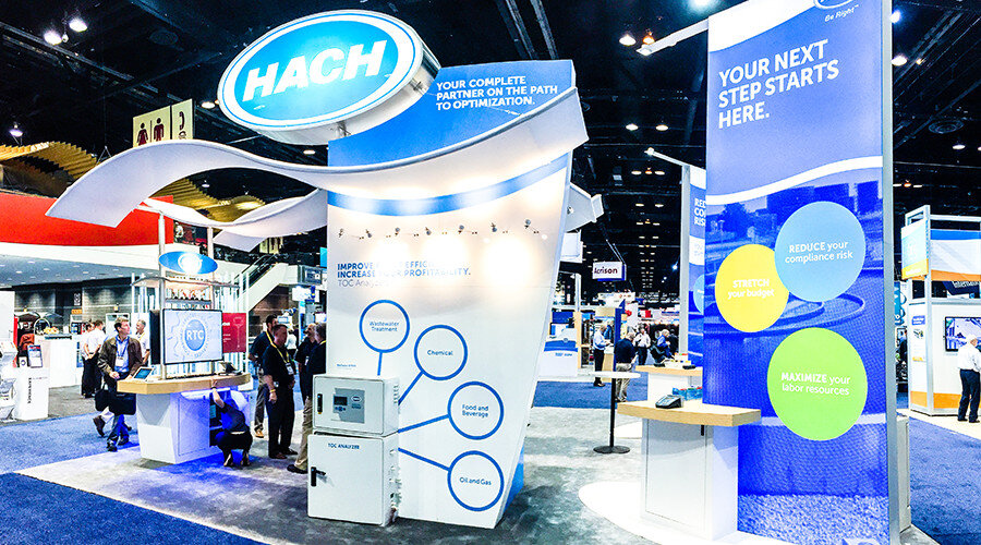 A refreshing booth design