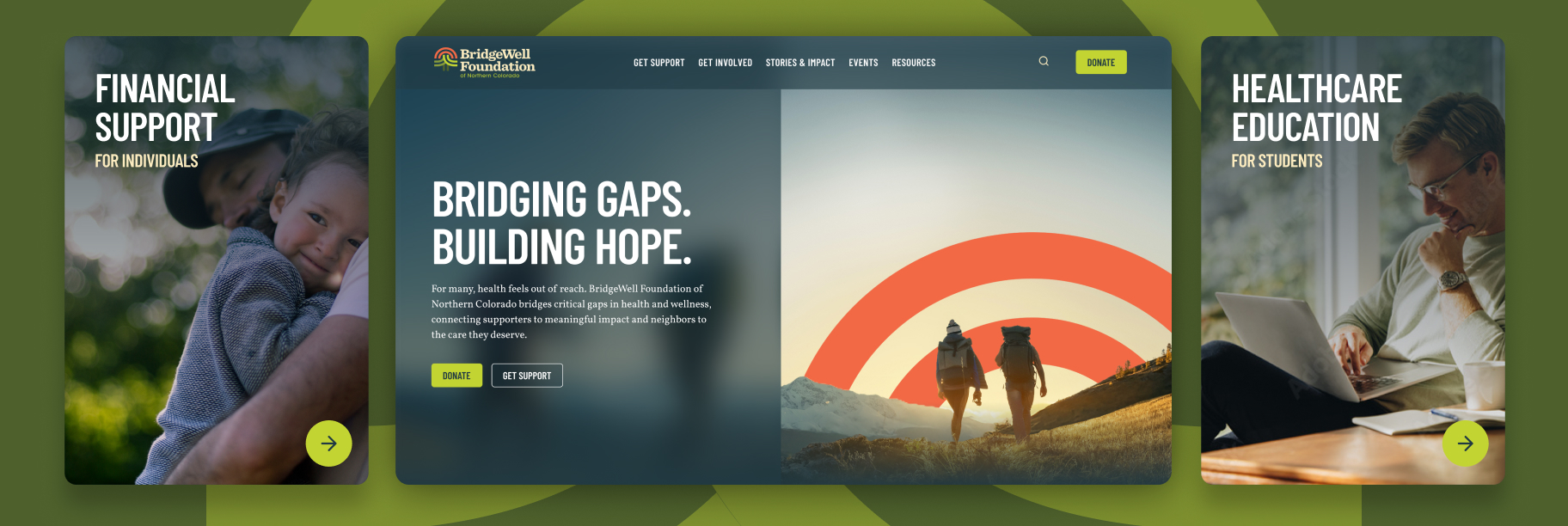 A brand connecting past impact and future possibility